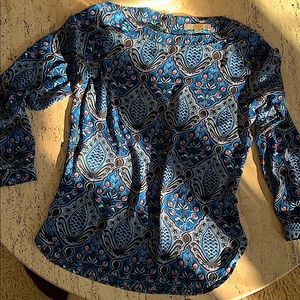 Loft peasant blouse